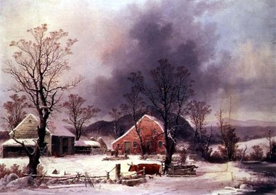 農場への帰還 作： George Henry Durrie