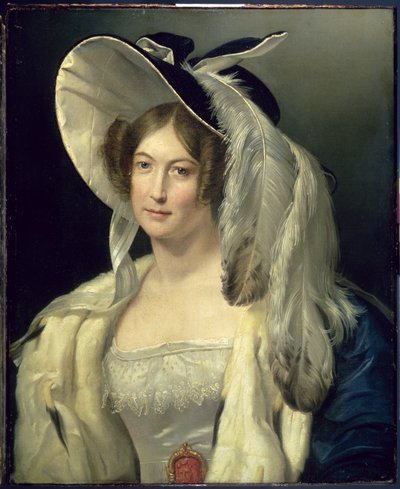 ビクトリアメイルイーズ、ケント公爵夫人（1786年-1861年）、1830年から40年頃 作： George Henry Harlow