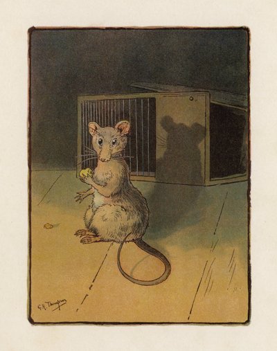 マウス（カラーリトグラフ） 作： George Henry Thompson