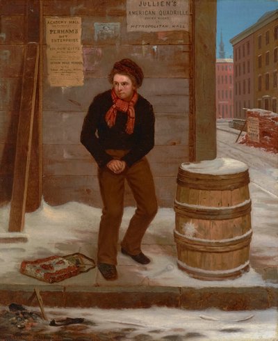 セルフ・ディフェンス 1854年 （油彩・キャンバス） 作： George Henry Yewell