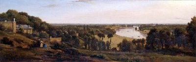 リッチモンドヒルからの眺め（1846年） 作： George Hilditch