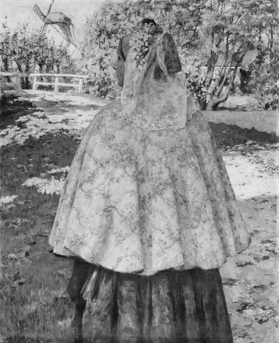晩課、カリフォルニア。 1895-1900。 作： George Hitchcock