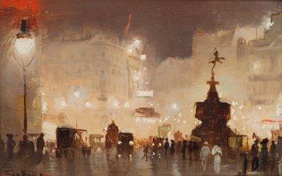 ピカデリーサーカス 作： George Hyde Pownall