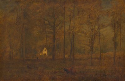 秋の森 作： George Inness
