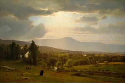 キャッツキル山脈 作： George Inness