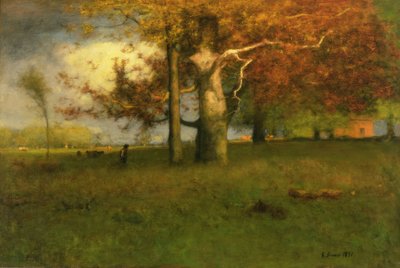 初秋のモントクレア 作： George Inness
