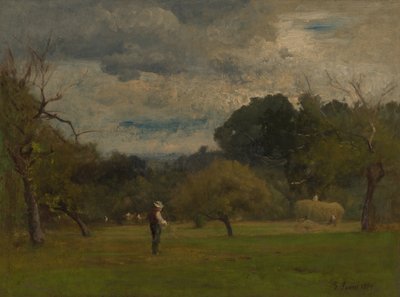 ハーベスト（ニュージャージー州モントクレア 作： George Inness