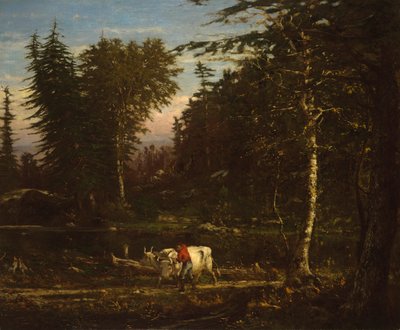 アディロンダックでは 作： George Inness