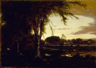 風景 作： George Inness