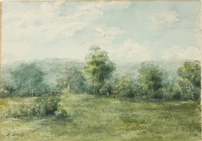 風景 作： George Inness