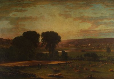 ピースアンドプレンティ、1865年。 作： George Inness
