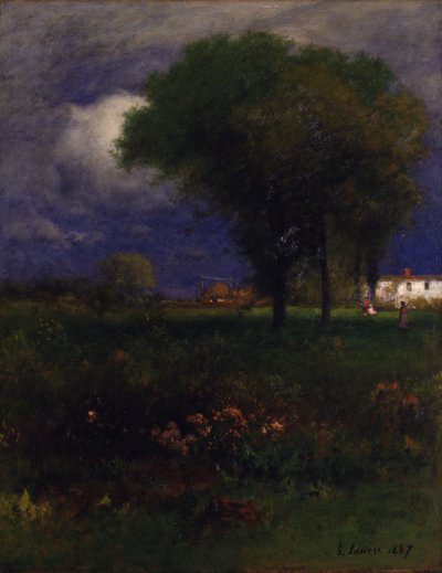 1887 年 9 月の午後。 作： George Inness