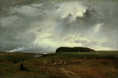嵐 作： George Inness