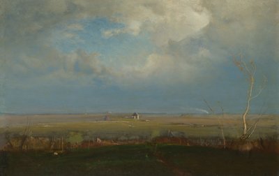 イタリアの黄昏 作： George Inness