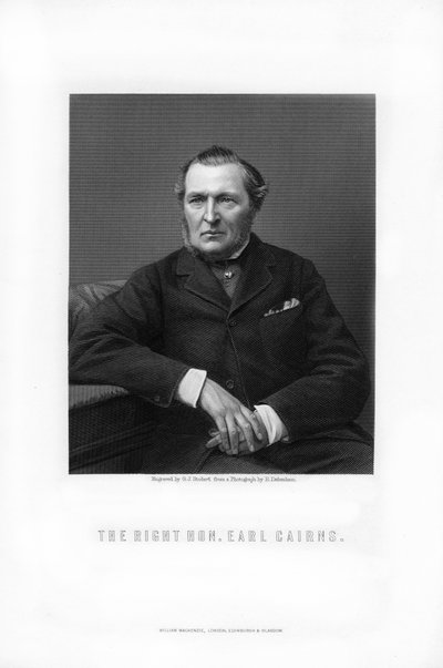 ヒューマッカルモントケアンズ、初代アールケアンズ、イギリスの政治家、1881年。 作： George J. Stodart