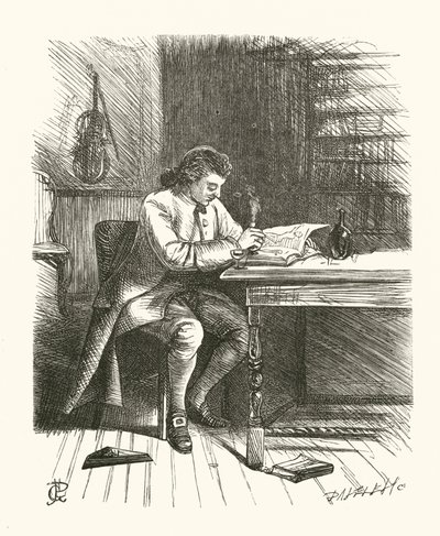 A New Simile, In The Manner Of Swift（スウィフトの流儀に倣った新しい比喩）」のイラスト（彫刻）。 作： George John Pinwell