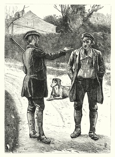 The Gamekeeper (彫刻) 作： George John Pinwell
