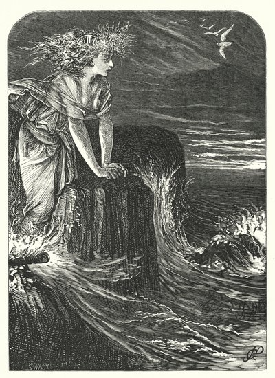 幻の船」（彫刻 作： George John Pinwell