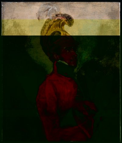 ライフガードの将校、1815年頃 作： George Jones