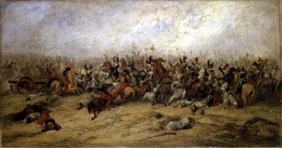 銃での紛争、バラクラバ、1854 作： George Jones