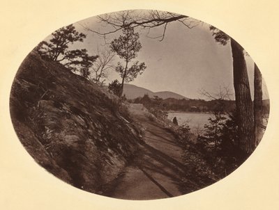 FW 4 オールド チェーン バッテリー ウォーク、ウェスト ポイント、ニューヨーク、c.1867-1868。 作： George K Warren
