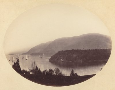 トロフィー ポイント、ウェスト ポイント、ハドソン川、c。 1867-1868。 作： George K Warren
