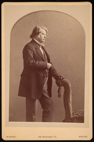 チャールズ・サムナーの肖像 1811-1874、1872 年から 1874 年の間。 作： George K Warren