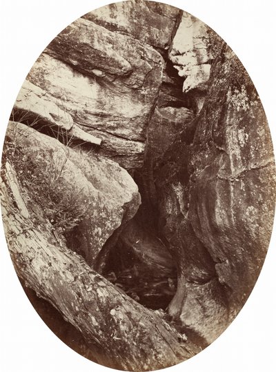 ウィリアムズ・カレッジ近くの滝。1870年（写真） 作： George Kendall Warren