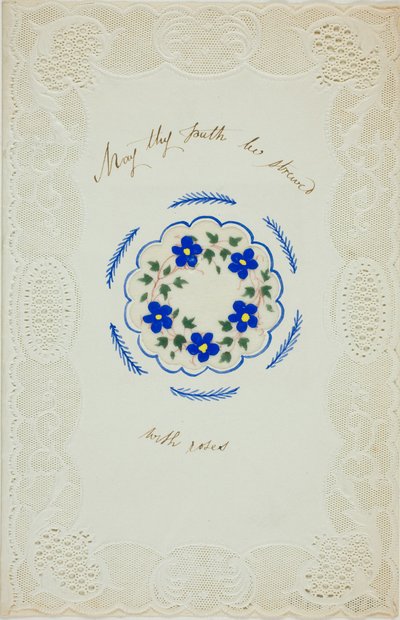 あなたの道にバラが散りばめられますように (バレンタイン) 作： George Kershaw