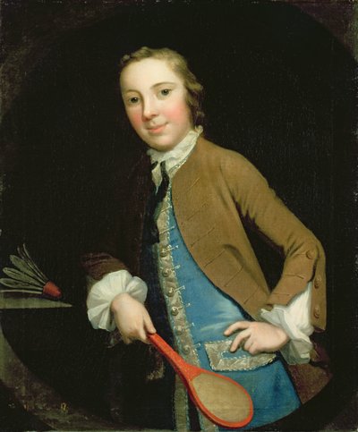マスターフランシスバレルの肖像画、1750年代 作： George Knapton