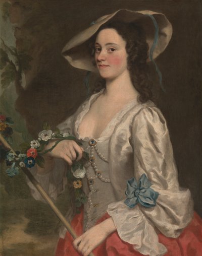 Retrato de uma mulher 作： George Knapton