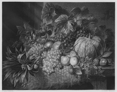 ヴァーノン画廊の絵から「夏の贈り物」（エングレーヴィング 作： George Lance