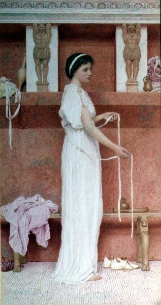 お風呂の前に 作： George Lawrence Bulleid