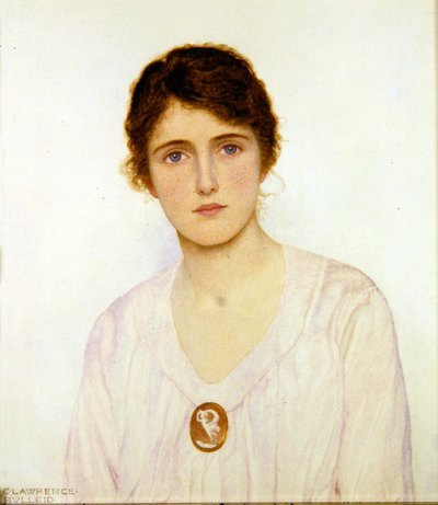 カメオのブローチ（水彩・紙） 作： George Lawrence Bulleid