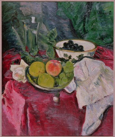 赤い布 作： George Leslie Hunter