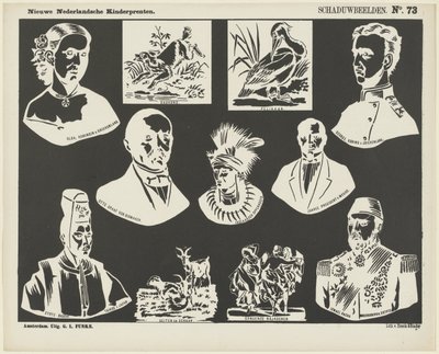 影の画像 (オブジェクトのタイトル) 新しいオランダの子供の版画 (オブジェクトのシリーズ タイトル) 作： George Lodewijk Funke