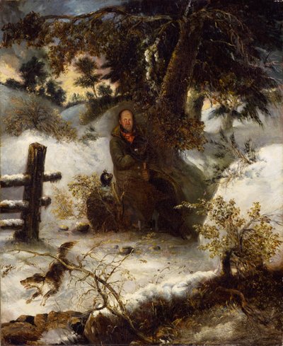 ウッドチョッパー、1838年。 作： George Loring Brown