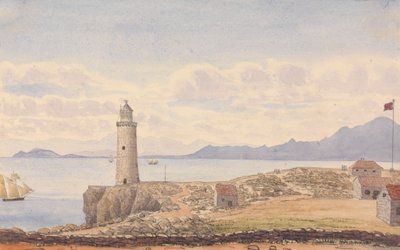 エウロパ灯台、セウタ、スペイン 作： George Lothian Hall