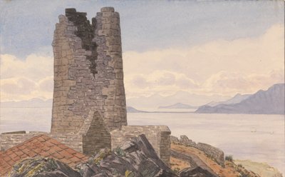 オハラの塔、ジブラルタル 作： George Lothian Hall