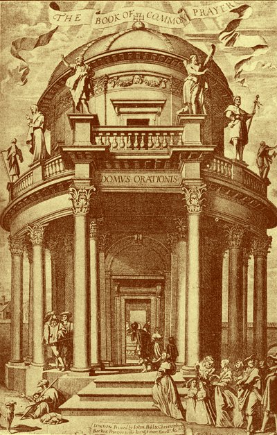 共通の祈りの書のタイトル ページ 作： Bartolome Esteban and studio Murillo