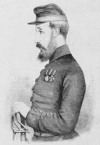 ストラウベンジー将軍、中国のイギリス軍の司令官 作： George Marquis of Blandford