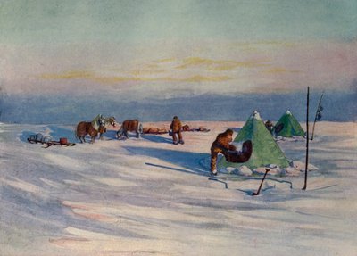 障壁の静かな夜、c1908、1909 作： George Marston