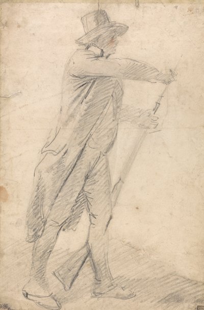 銃に装填するスポーツマン 作： George Morland