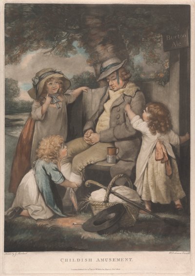 幼稚な娯楽 作： George Morland