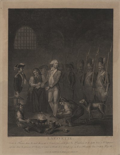 オルミュッツの刑務所のラファイエット 作： George Morland