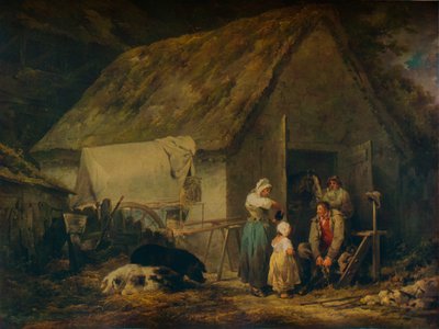 朝、ヒグラーズ、市場に備える、1791年 作： George Morland