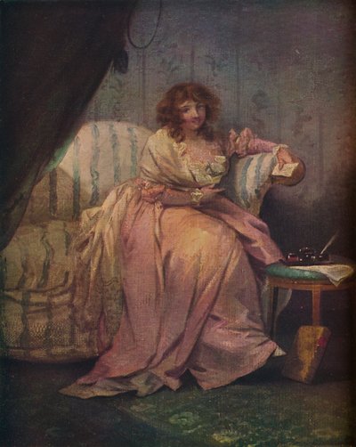 モーランド夫人、ジョージモーランド作、18世紀、1913年 作： George Morland