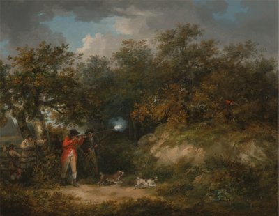 キジの射撃 作： George Morland