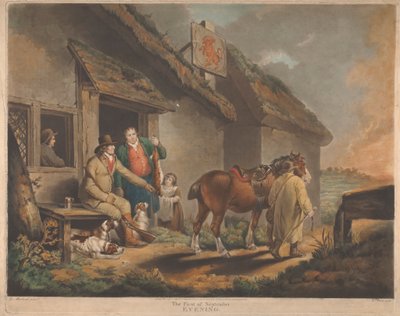 9 月 1 日 - 夕方 作： George Morland