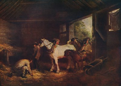 厩舎の内部、1791年、c1915 作： George Morland